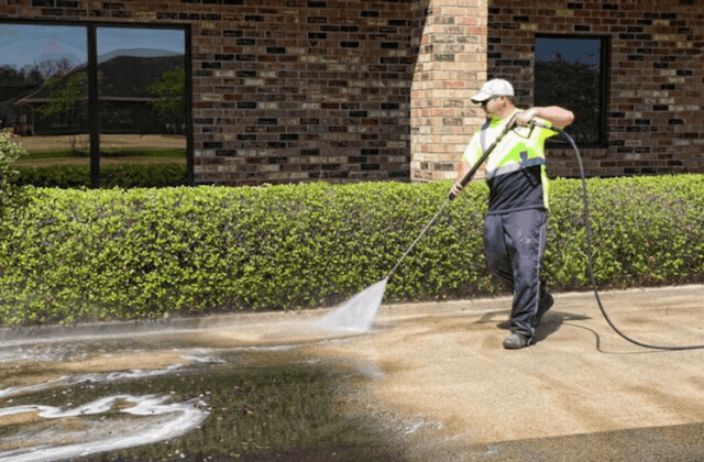 commercial concrete cleaning in birmingham